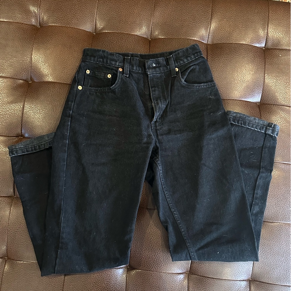 Levi's 550 Black Relaxed Fit Jeans